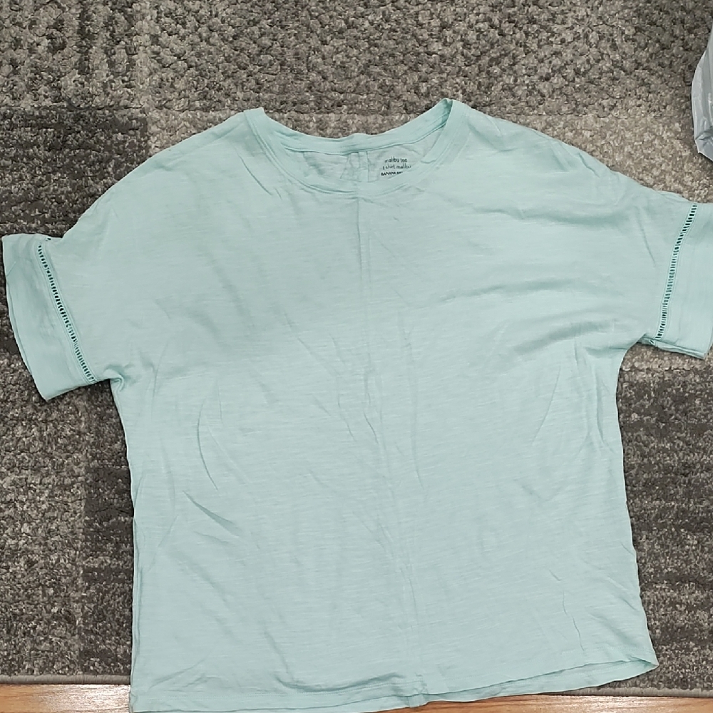 Banana Republic Sky Blue Malibu Tee